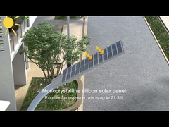 TR08 Lampione solare All-in-One 100w 200w 300w Alloggiamento in alluminio IP65 Alta luminosità