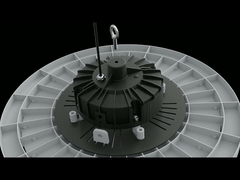 HB02-nuovissimo riflettore pc copertura 100w 150w 200w 300w lampada highbay ufo industriale LED High Bay Ligh