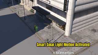 Lampione stradale solare intelligente TR-ES-P