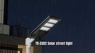 TR-ES02 Lampione stradale solare super luminoso! Design con regolazione intelligente