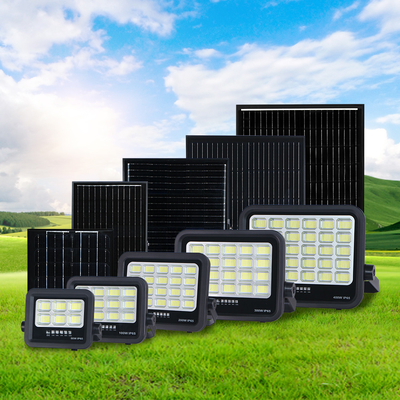 TK-Z Solar Flood Light - High-Efficiency Lighting Solution with 13-Year Lifespan black color ABS housing for outdoor using