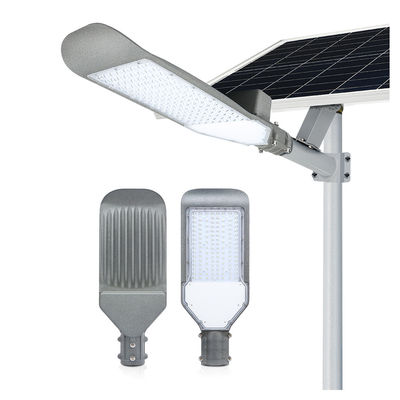 30W 90W LED Solar Powered Street Lights With Solar Panel Parking Lot  Induction Street Lamp