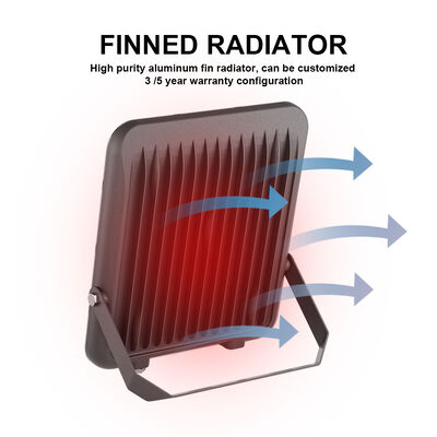 KCD IP66 Waterproof 24V DC 100-300W Aluminium LED Flood Light for Outdoor Football Field