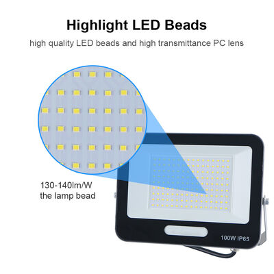 KCD IP66 Explosion Proof Adjustable Color Temperature High Luminous Efficiency LED Floodlight 50w-500w